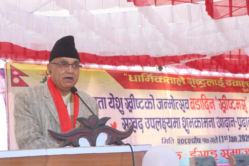 कणालीको धार्मिक पर्यटकीय विकासमा ईसाईहरुको महत्वपूर्ण भूमिका: मुख्यमन्त्री कँडेल